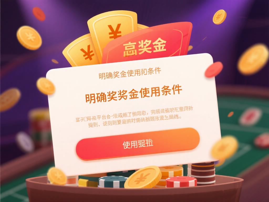 明确奖金使用条件：&nbsp;通常平台会附带一些使用门槛，比