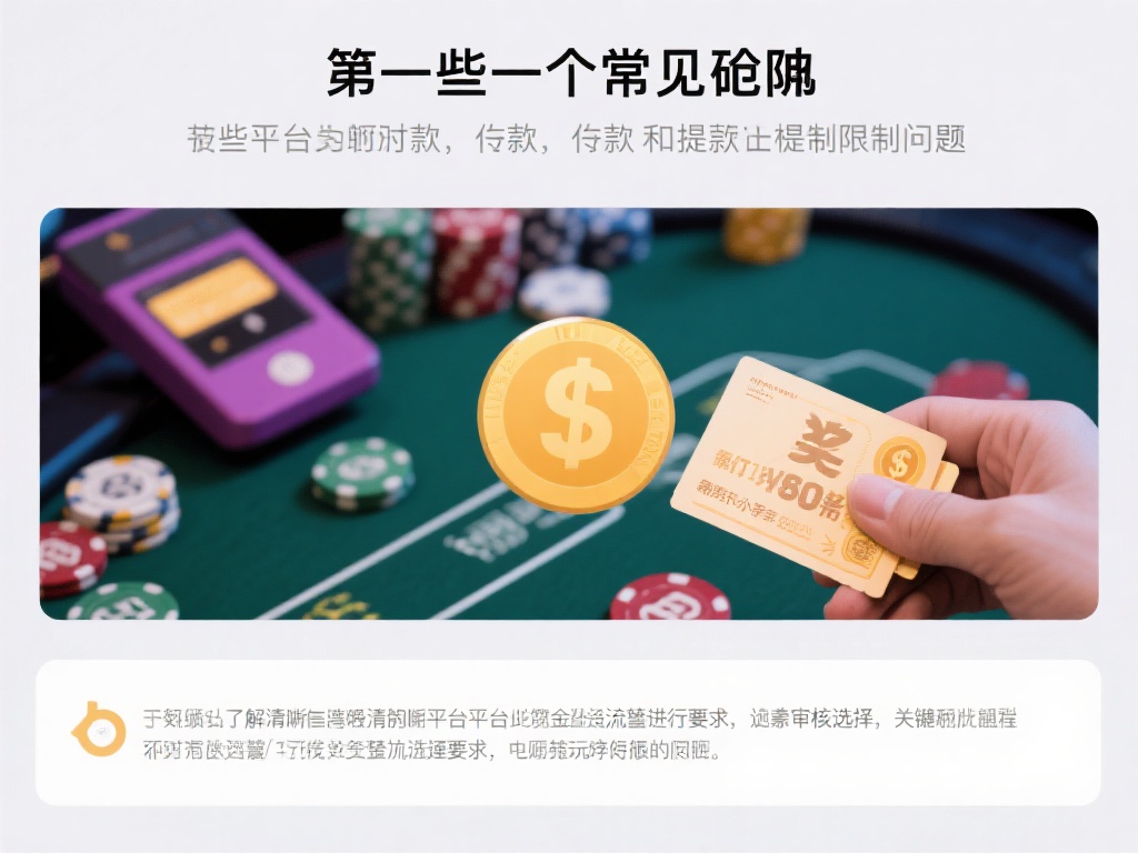 深度解析:网友首选在线百家乐平台陷阱揭秘 另外一个常见陷阱是存款和提款的限制问题。一些平台可