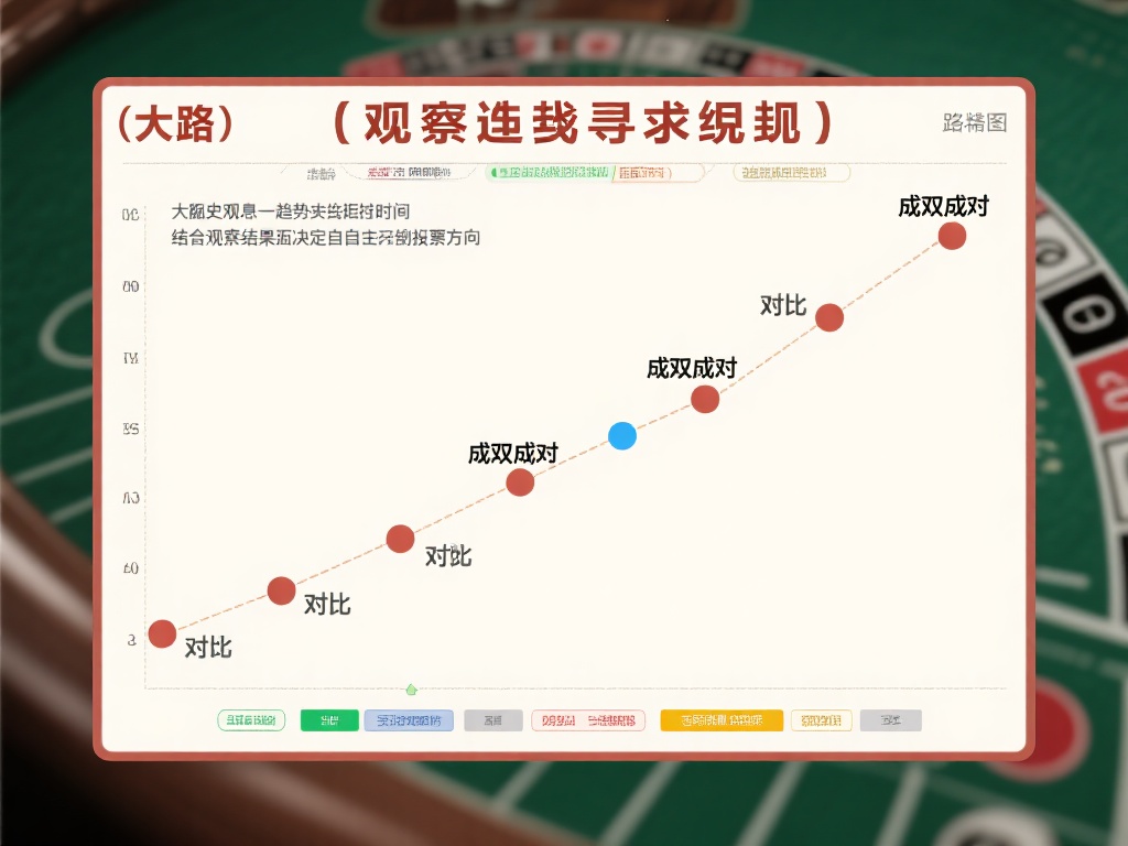 观察走势，寻求规律
路图的精髓在于其能够通过历史