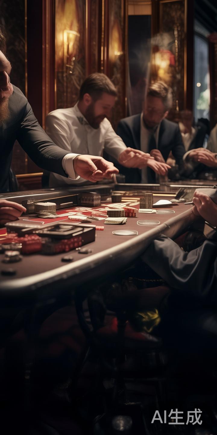 一局百家乐的基本流程包括发牌、点数统计、以及庄闲比